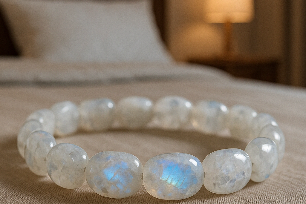 Moonstone for hormonal sleep regulation