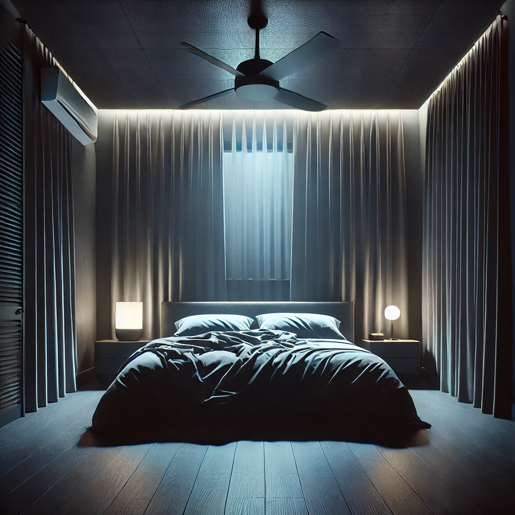 Keep Your Bedroom Cool and Dark